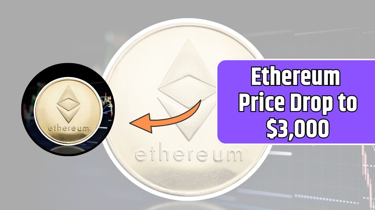 Ethereum Price Drop to $3,000