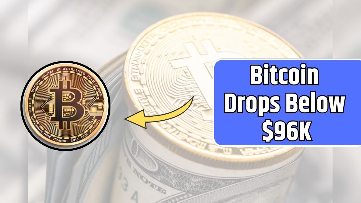 Bitcoin Drops Below $96K