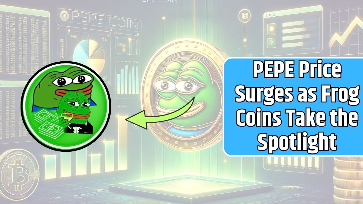 PEPE Price Surges as Frog Coins Take the Spotlight