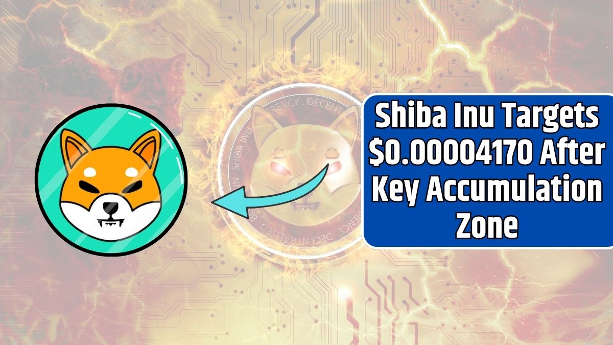 Shiba Inu Targets $0.00004170 After Key Accumulation Zone